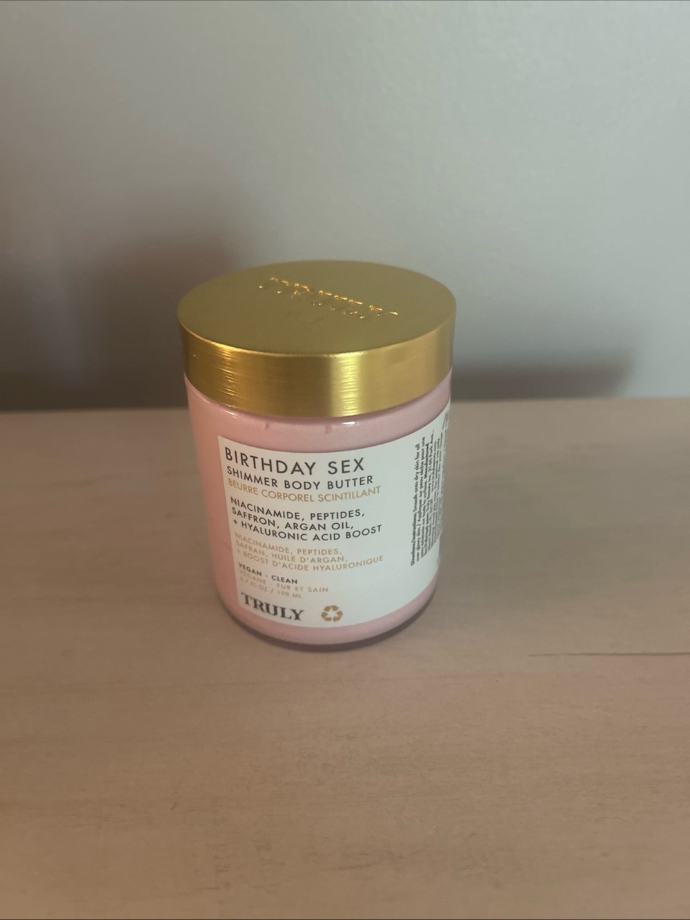 TRULY Birthday Sex Shimmer Body Butter - New! 6.7 oz
